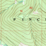 United States Geological Survey Blue Lake, WA (1994, 24000-Scale) digital map