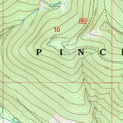 United States Geological Survey Blue Lake, WA (1994, 24000-Scale) digital map