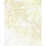 United States Geological Survey Blue Mass Canyon, NV (1986, 24000-Scale) digital map