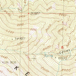 United States Geological Survey Blue Mass Canyon, NV (1986, 24000-Scale) digital map