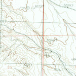 United States Geological Survey Blue Mesa East, WY (1985, 24000-Scale) digital map