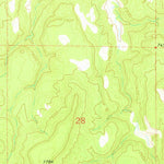 United States Geological Survey Blue Mesa, NM (1961, 24000-Scale) digital map