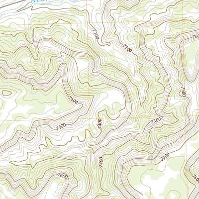 United States Geological Survey Blue Mesa, NM (2020, 24000-Scale) digital map