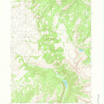 United States Geological Survey Blue Miner Lake, WY (1968, 24000-Scale) digital map