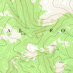 United States Geological Survey Blue Miner Lake, WY (1968, 24000-Scale) digital map