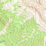 United States Geological Survey Blue Miner Lake, WY (1968, 24000-Scale) digital map