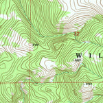 United States Geological Survey Blue Miner Lake, WY (1996, 24000-Scale) digital map