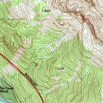 United States Geological Survey Blue Miner Lake, WY (1996, 24000-Scale) digital map