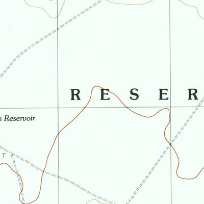 United States Geological Survey Blue Moon Reservoir, AZ (1988, 24000-Scale) digital map