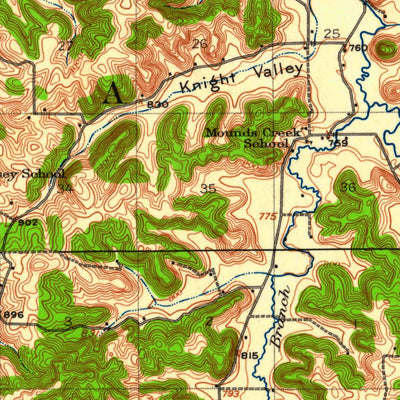 United States Geological Survey Blue Mounds, WI (1920, 62500-Scale) digital map