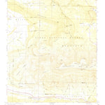 United States Geological Survey Blue Mountain, AR (1966, 24000-Scale) digital map