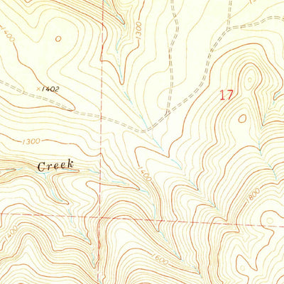 United States Geological Survey Blue Mountain, AR (1966, 24000-Scale) digital map