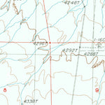 United States Geological Survey Blue Mountain, AZ (1987, 24000-Scale) digital map