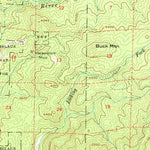 United States Geological Survey Blue Mountain, CA (1956, 62500-Scale) digital map