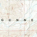 United States Geological Survey Blue Mountain, CA (1988, 24000-Scale) digital map