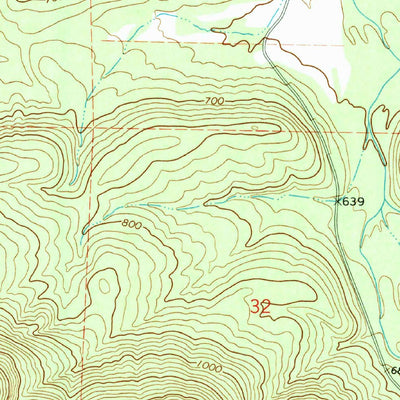 United States Geological Survey Blue Mountain Dam, AR (1966, 24000-Scale) digital map