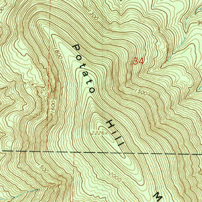 United States Geological Survey Blue Mountain Dam, AR (1966, 24000-Scale) digital map