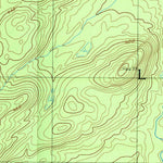 United States Geological Survey Blue Mountain Lake, NY (1989, 25000-Scale) digital map