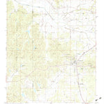 United States Geological Survey Blue Mountain, MS (1982, 24000-Scale) digital map