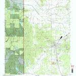 United States Geological Survey Blue Mountain, MS (2000, 24000-Scale) digital map