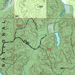 United States Geological Survey Blue Mountain, MS (2000, 24000-Scale) digital map