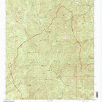 United States Geological Survey Blue Mountain, NM (1995, 24000-Scale) digital map