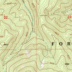 United States Geological Survey Blue Mountain, NM (1995, 24000-Scale) digital map