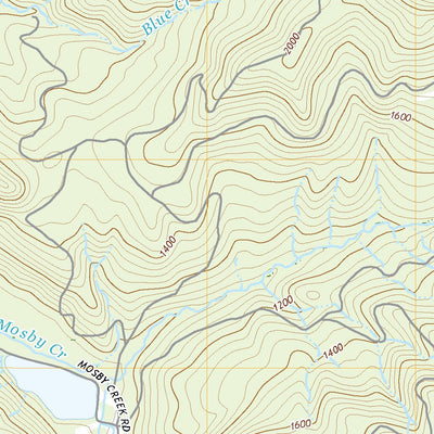 United States Geological Survey Blue Mountain, OR (2020, 24000-Scale) digital map