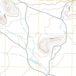 United States Geological Survey Blue Mountain, TX (2012, 24000-Scale) digital map