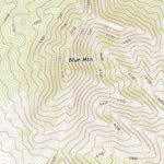 United States Geological Survey Blue Mountain, UT (2020, 24000-Scale) digital map