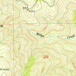 United States Geological Survey Blue Nose Mountain, CA (1951, 24000-Scale) digital map