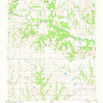 United States Geological Survey Blue, OK (1980, 24000-Scale) digital map