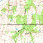 United States Geological Survey Blue, OK (1980, 24000-Scale) digital map