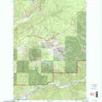 United States Geological Survey Blue Point, MT (1999, 24000-Scale) digital map