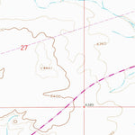 United States Geological Survey Blue Point, WY (1961, 24000-Scale) digital map