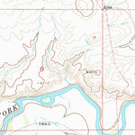United States Geological Survey Blue Point, WY (1961, 24000-Scale) digital map