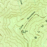 United States Geological Survey Blue Ridge, GA (1946, 24000-Scale) digital map