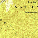 United States Geological Survey Blue Ridge, GA (1947, 24000-Scale) digital map