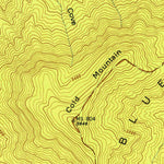 United States Geological Survey Blue Ridge, GA (1947, 24000-Scale) digital map