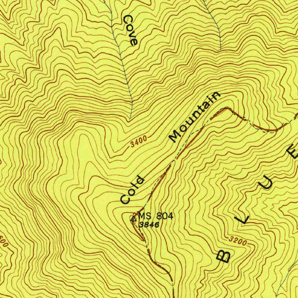 Blue Ridge Geologic Blue Ridge, GA (1947, 24000-Scale) Map by United States Geological ...