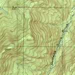 United States Geological Survey Blue Ridge, NY (1989, 25000-Scale) digital map