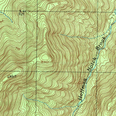 United States Geological Survey Blue Ridge, NY (1989, 25000-Scale) digital map