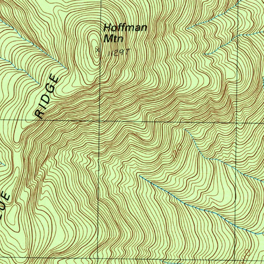 Geologic Map Blue Ridge Blue Ridge, NY (1989, 25000-Scale) Map by United States Geological ...