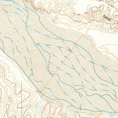 United States Geological Survey Blue Ridge School, TX (1967, 24000-Scale) digital map