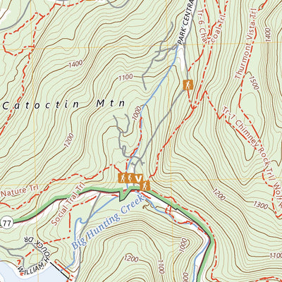United States Geological Survey Blue Ridge Summit, PA (2023, 24000-Scale) digital map