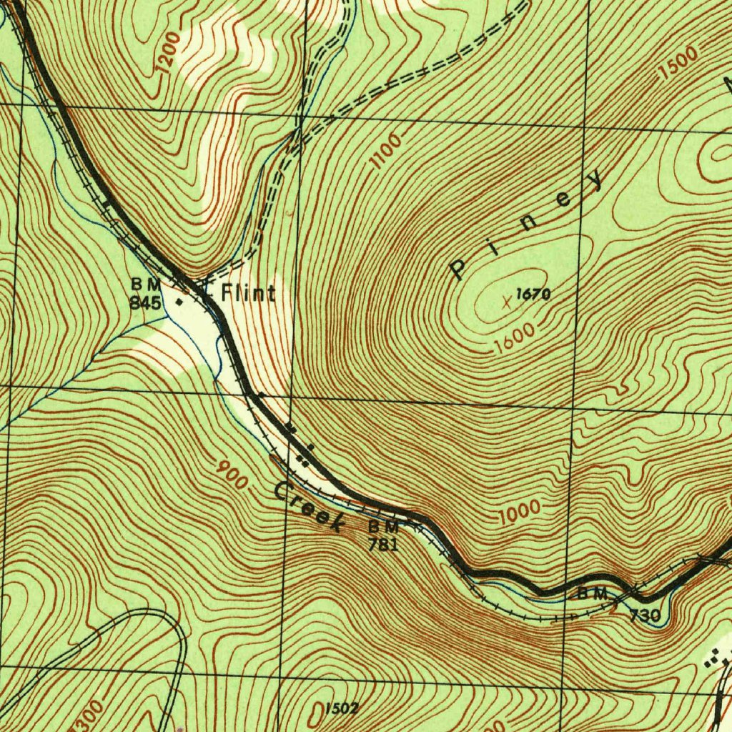 Geologic Map Blue Ridge Blue Ridge Summit, PA-MD (1944, 31680-Scale) Map by United States ...