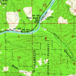 United States Geological Survey Blue River, OR (1955, 62500-Scale) digital map