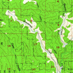 United States Geological Survey Blue River, OR (1955, 62500-Scale) digital map
