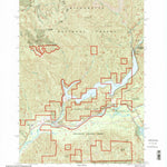 United States Geological Survey Blue River, OR (1997, 24000-Scale) digital map