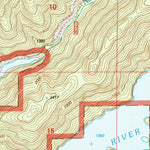 United States Geological Survey Blue River, OR (1997, 24000-Scale) digital map